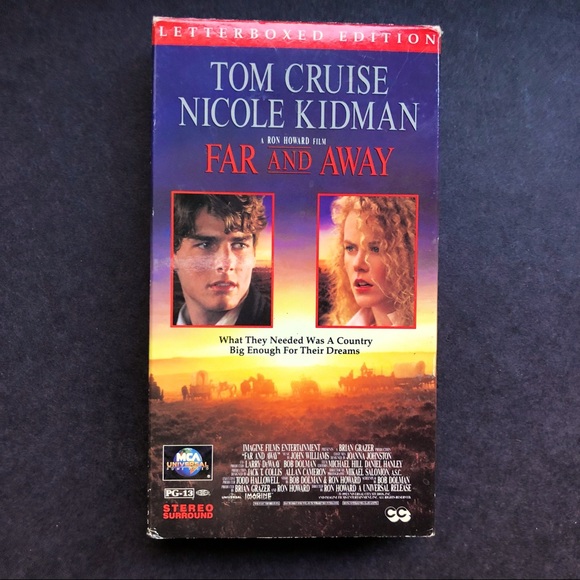 FAR & AWAY.        VHS.       *Letterbox edition - Picture 1 of 10
